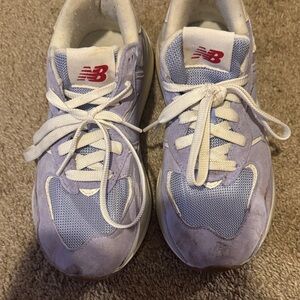 New Balance 57/40 Women's Purple and White Sneakers